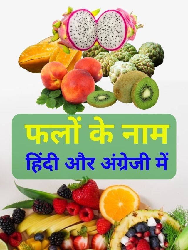 10 Fruits name in hindi and english